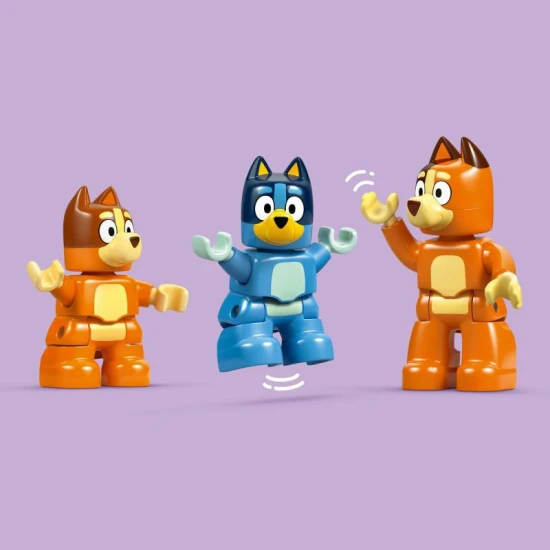 LEGO DUPLO Bluey 10459 – Dům plný zábavy a paměťová hra v jednom