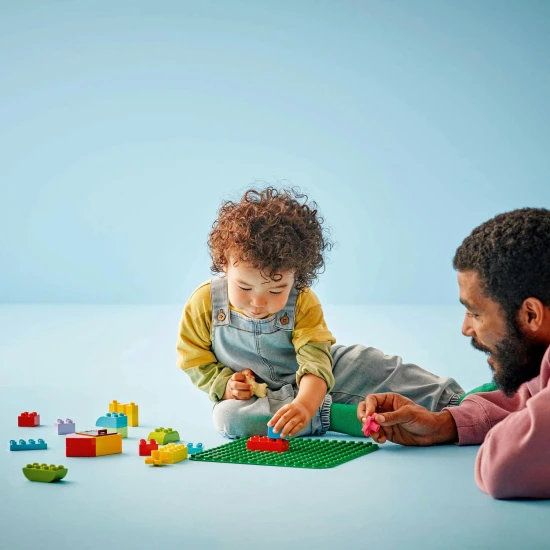 LEGO DUPLO Zelená podložka na stavění o rozměru 16 x 16 výstupky