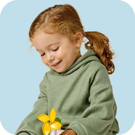 LEGO DUPLO Zelená podložka na stavění o rozměru 16 x 16 výstupky