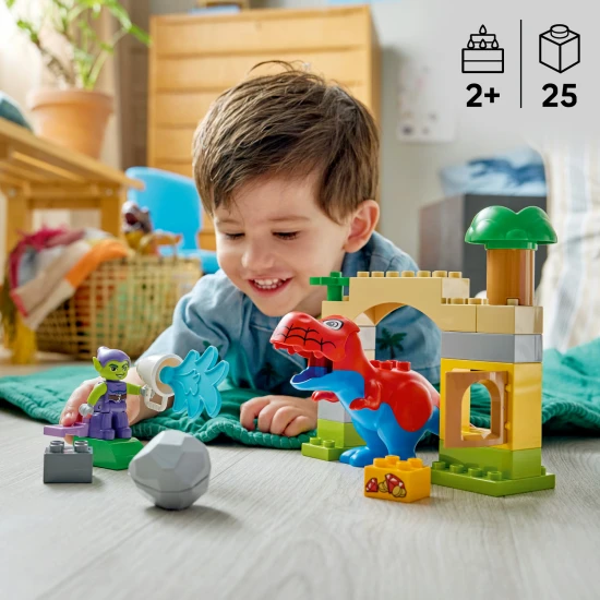 LEGO DUPLO 10463 Dinosaurus Spidey-Rex vs. Zelený goblin