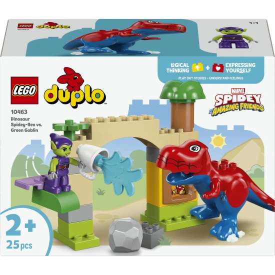 LEGO DUPLO 10463 Dinosaurus Spidey-Rex vs. Zelený goblin