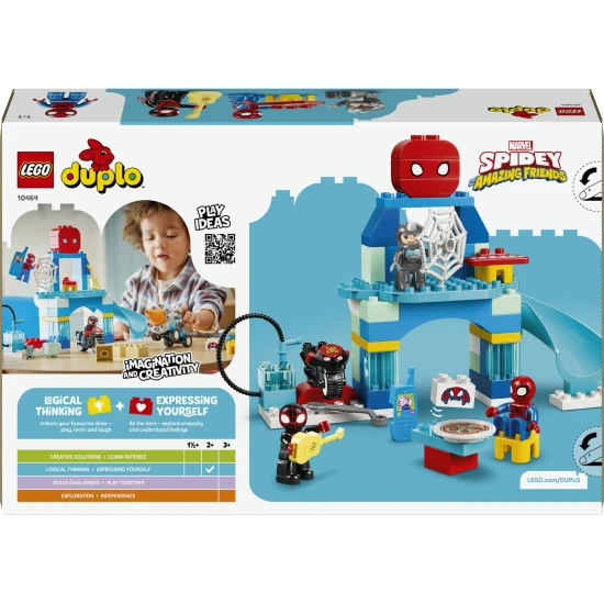 LEGO DUPLO 10464 Spideyho tým a pavoučí základna