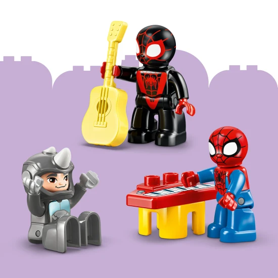 LEGO DUPLO 10464 Spideyho tým a pavoučí základna