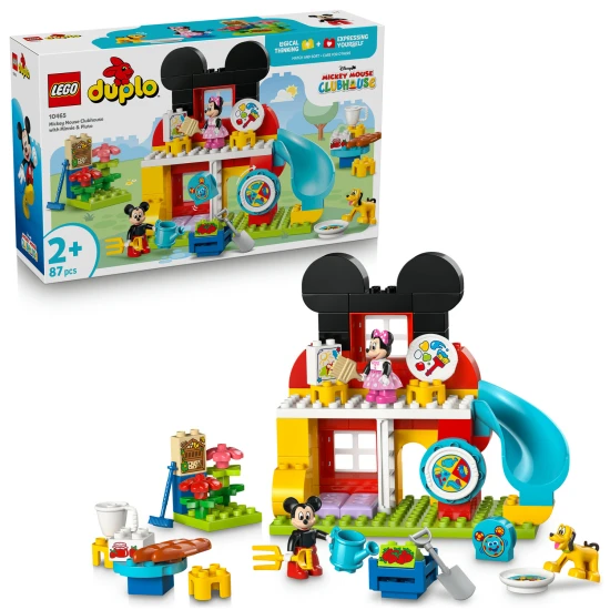 LEGO DUPLO 10465 Klub Mickeyho Mause a Minnie a Plutem