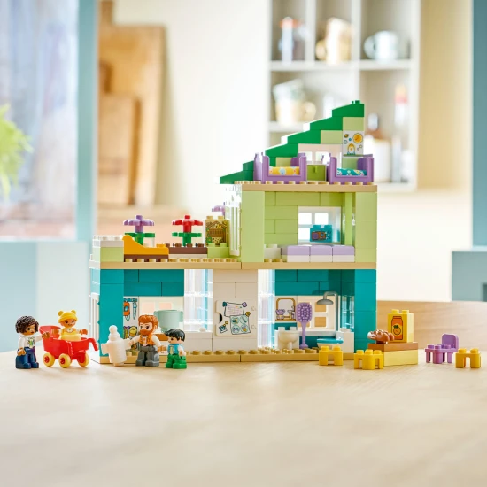 LEGO DUPLO 10470 Moderní rodinný dům 3 v 1 s minifigurkami