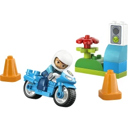 LEGO DUPLO 10471 Modrá policejní motorka
