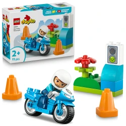 LEGO DUPLO 10471 Modrá policejní motorka