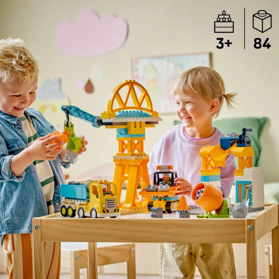 LEGO DUPLO 10476 Staveniště a vozidla 3 v 1