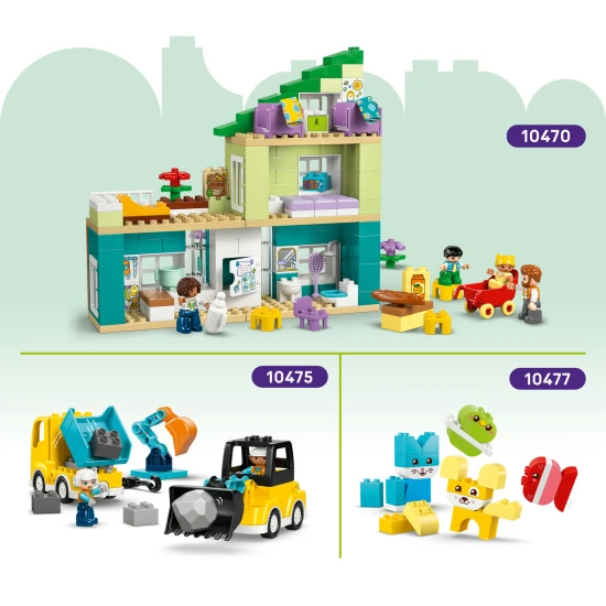 LEGO DUPLO 10476 Staveniště a vozidla 3 v 1
