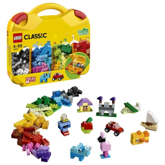 LEGO Classic Kreativní kufřík: Uklizené kostky, nekonečná zábava