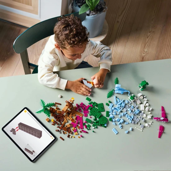 LEGO CLASSIC 11041 Kreativní dinosauři LEGO CLASSIC Kreativní dinosauři – barevné stavebnice pro tvorbu prehistorických tvorů.