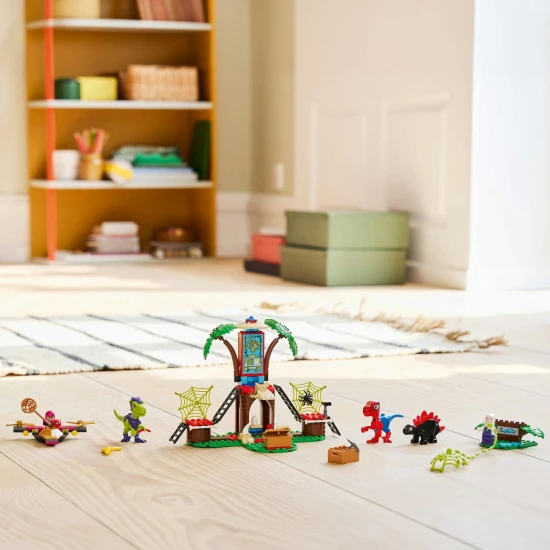 LEGO MARVEL 11200 Spidey, Gobby a bitva raptorů v základně na stromě LEGO® Marvel 11200 – Spidey, Gobby a raptoria bitva na stromě se superhrdiny a dinosaury.