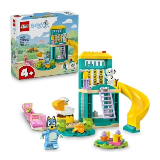 LEGO Bluey 11201 – Zábava na hřišti s Bluey a Chloe