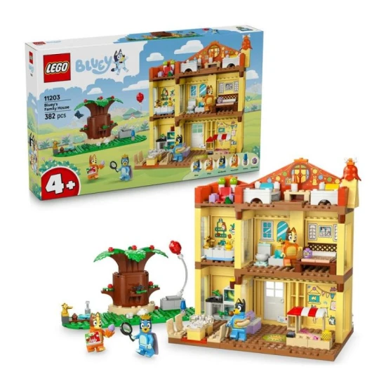 Bluey LEGO dům - Kreativní hračka, která inspiruje k vlastním příběhům