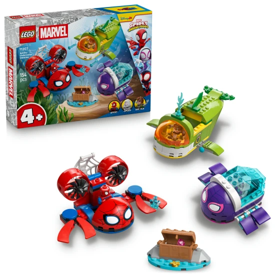 LEGO Marvel 11207 Spidey: Podmořská vozidla