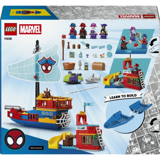 LEGO Marvel 11208 Pirátská loď Spideyho týmu