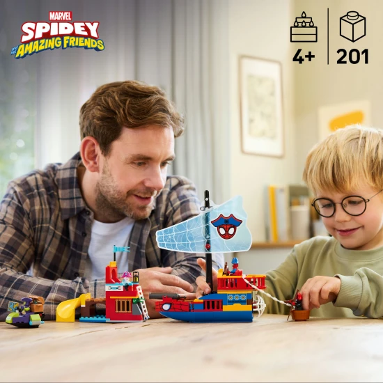 LEGO Marvel 11208 Pirátská loď Spideyho týmu