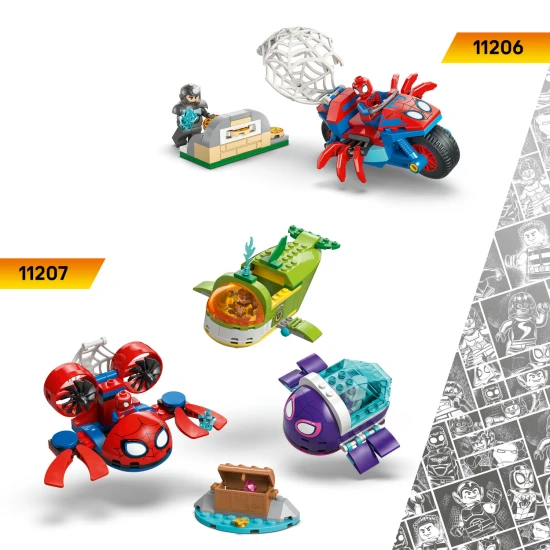 LEGO Marvel 11208 Pirátská loď Spideyho týmu