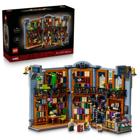 LEGO Icons 11379 Knižní zarážka Knihkupectví 2211379