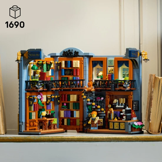 LEGO Icons 11379 Knižní zarážka Knihkupectví 2211379