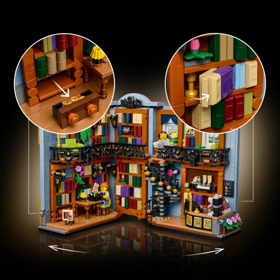 LEGO Icons 11379 Knižní zarážka Knihkupectví 2211379