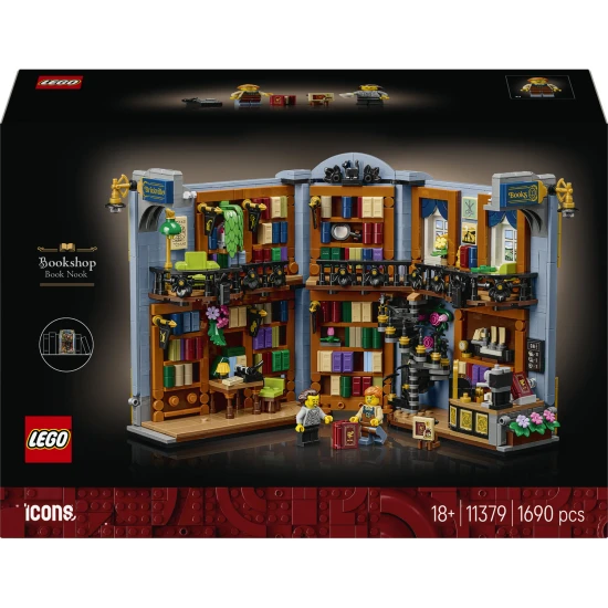 LEGO Icons 11379 Knižní zarážka Knihkupectví 2211379