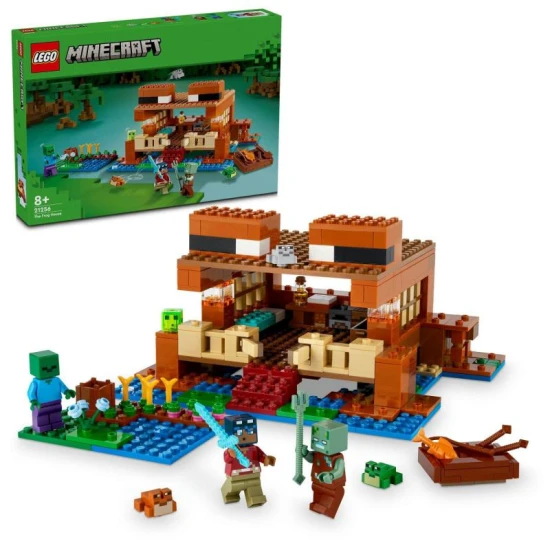 Žabí domeček LEGO Minecraft: Kreativní stavebnice pro fanoušky hry