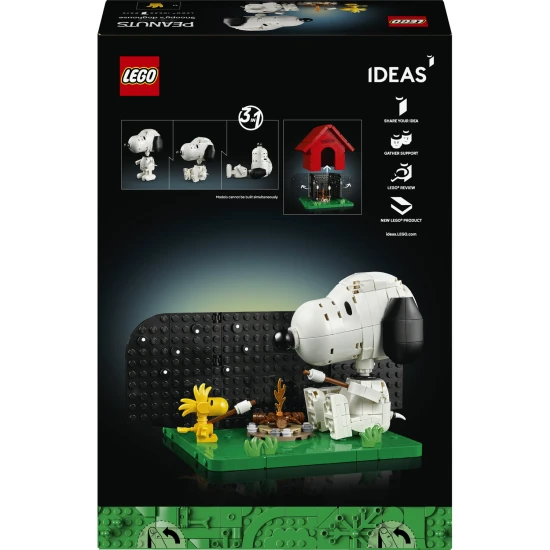 LEGO 21368 Peanuts: Snoopyho bouda