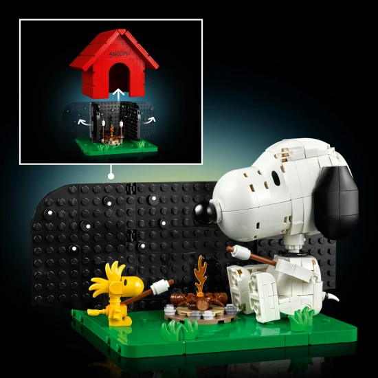 LEGO 21368 Peanuts: Snoopyho bouda