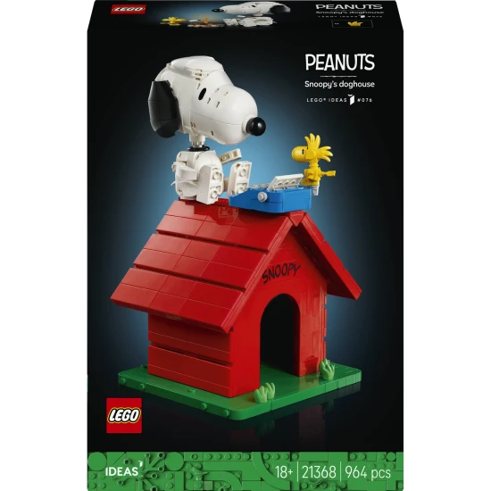 LEGO 21368 Peanuts: Snoopyho bouda
