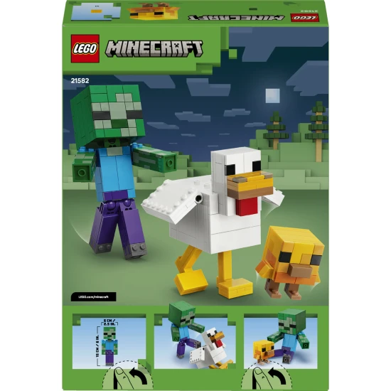 LEGO Minecraft 21582 Kuřecí žokej