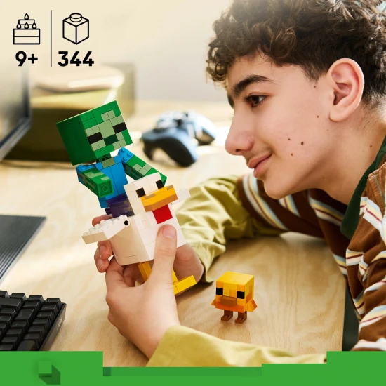 LEGO Minecraft 21582 Kuřecí žokej