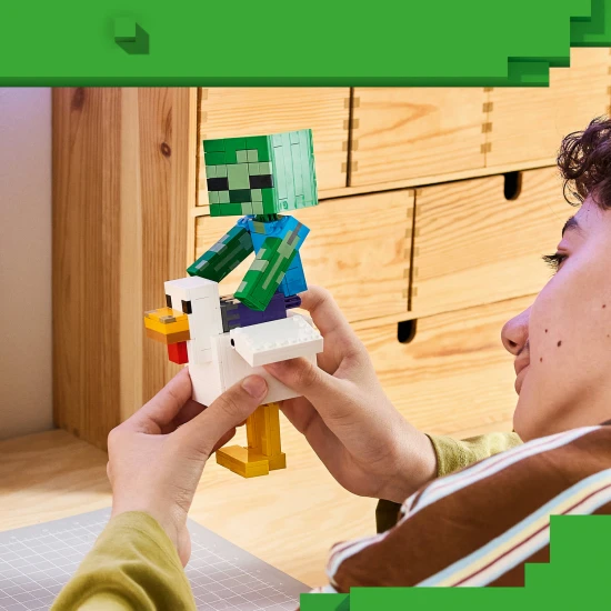 LEGO Minecraft 21582 Kuřecí žokej