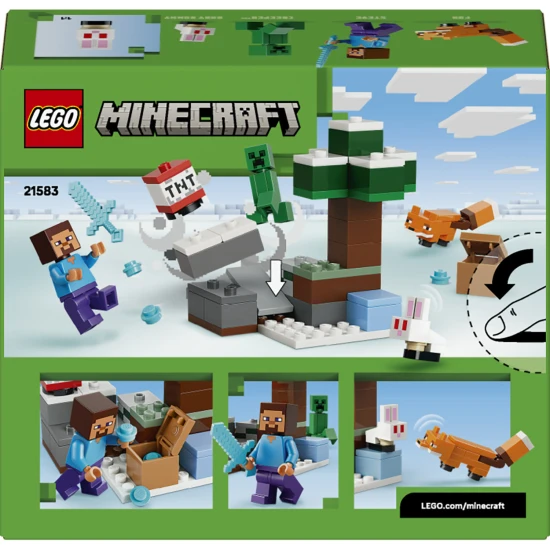LEGO Minecraft 21583 Steve a dobrodružství v tajze