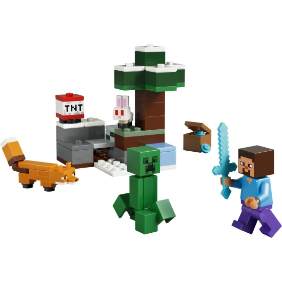 LEGO Minecraft 21583 Steve a dobrodružství v tajze