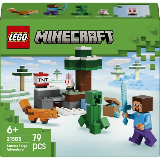 LEGO Minecraft 21583 Steve a dobrodružství v tajze