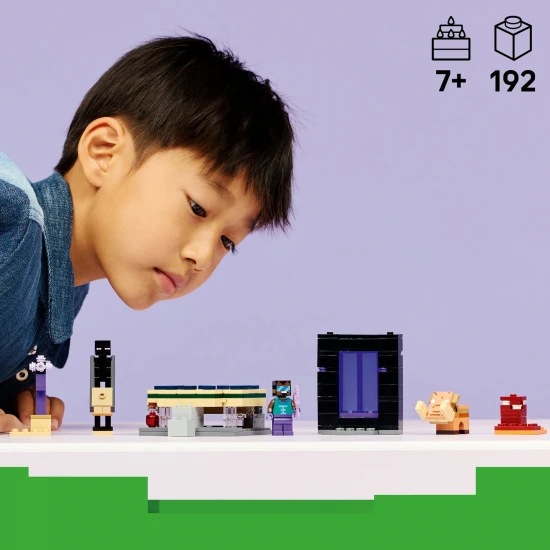 LEGO Minecraft 21584 Cesta portálem do Netheru a Endu