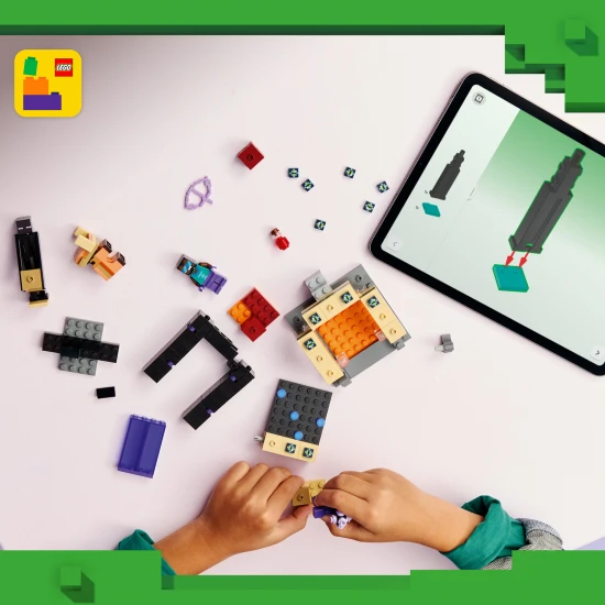 LEGO Minecraft 21584 Cesta portálem do Netheru a Endu