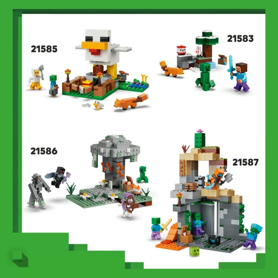 LEGO Minecraft 21584 Cesta portálem do Netheru a Endu