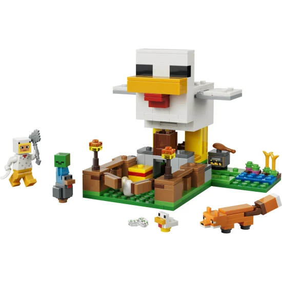 LEGO Minecraft 21585 Slepičí farma LEGO Minecraft 21585 Slepičí farma