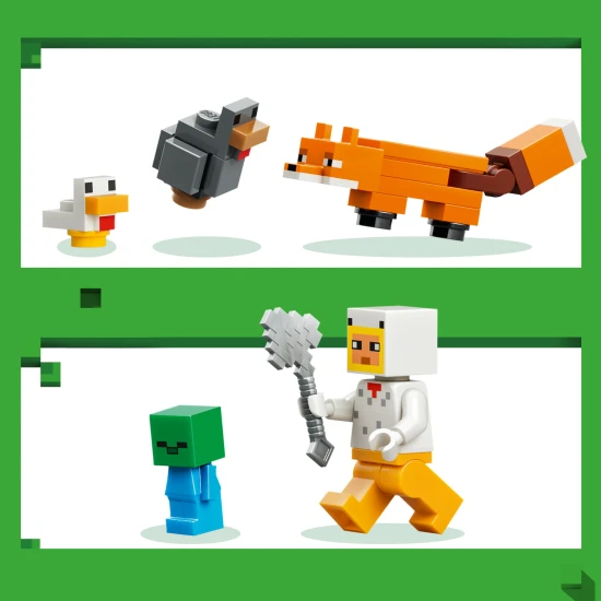 LEGO Minecraft 21585 Slepičí farma LEGO Minecraft 21585 Slepičí farma