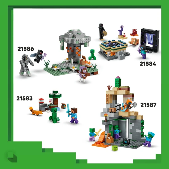 LEGO Minecraft 21585 Slepičí farma LEGO Minecraft 21585 Slepičí farma