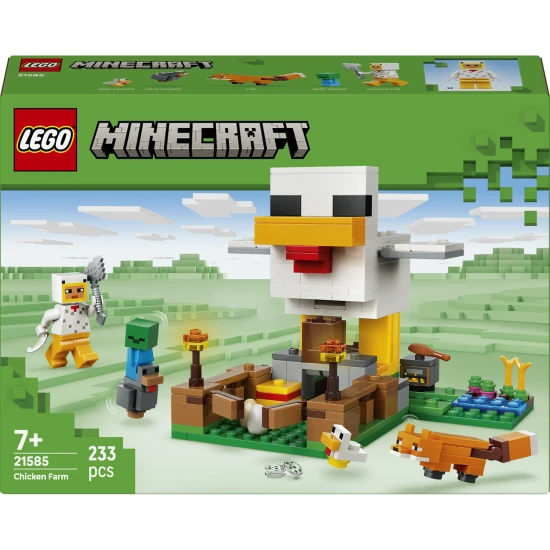 LEGO Minecraft 21585 Slepičí farma LEGO Minecraft 21585 Slepičí farma