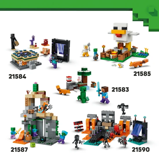 LEGO Minecraft 21586 Bledá zahrada