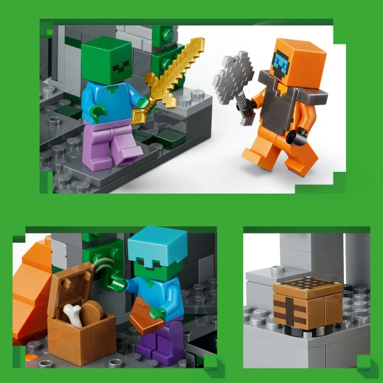 LEGO Minecraft 21587 Zombie kobka LEGO Minecraft 21587 Zombie kobka