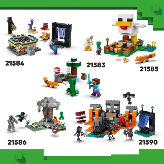 LEGO Minecraft 21587 Zombie kobka LEGO Minecraft 21587 Zombie kobka