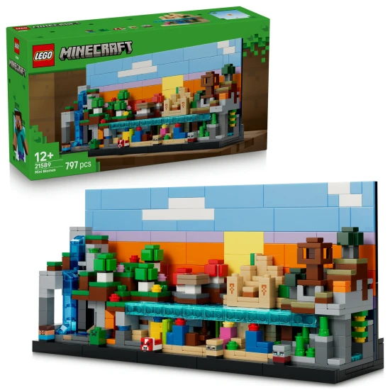 LEGO Minecraft 21589 Mini biomy LEGO Minecraft 21589 Mini biomy