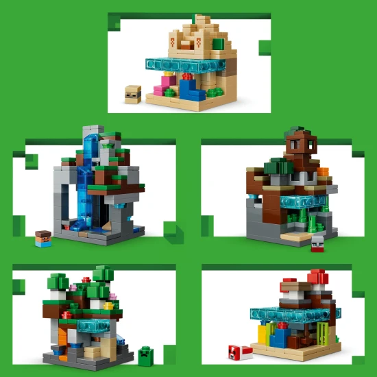 LEGO Minecraft 21589 Mini biomy LEGO Minecraft 21589 Mini biomy