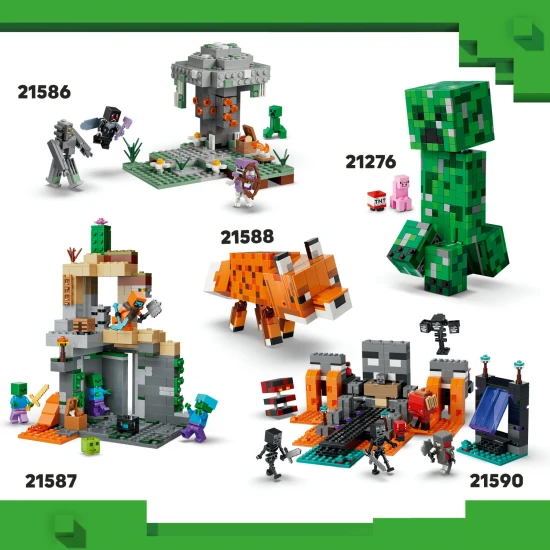 LEGO Minecraft 21589 Mini biomy LEGO Minecraft 21589 Mini biomy