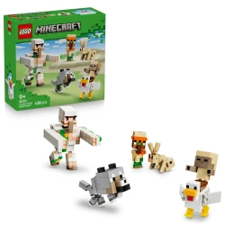 LEGO Minecraft 21592 Kuřecí žokej a útok v poušti
